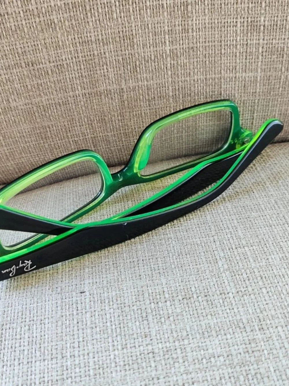 Ray-Ban Young Eyeglasse Frame Black/Green Eyewear RB1530 Glasses Frame only